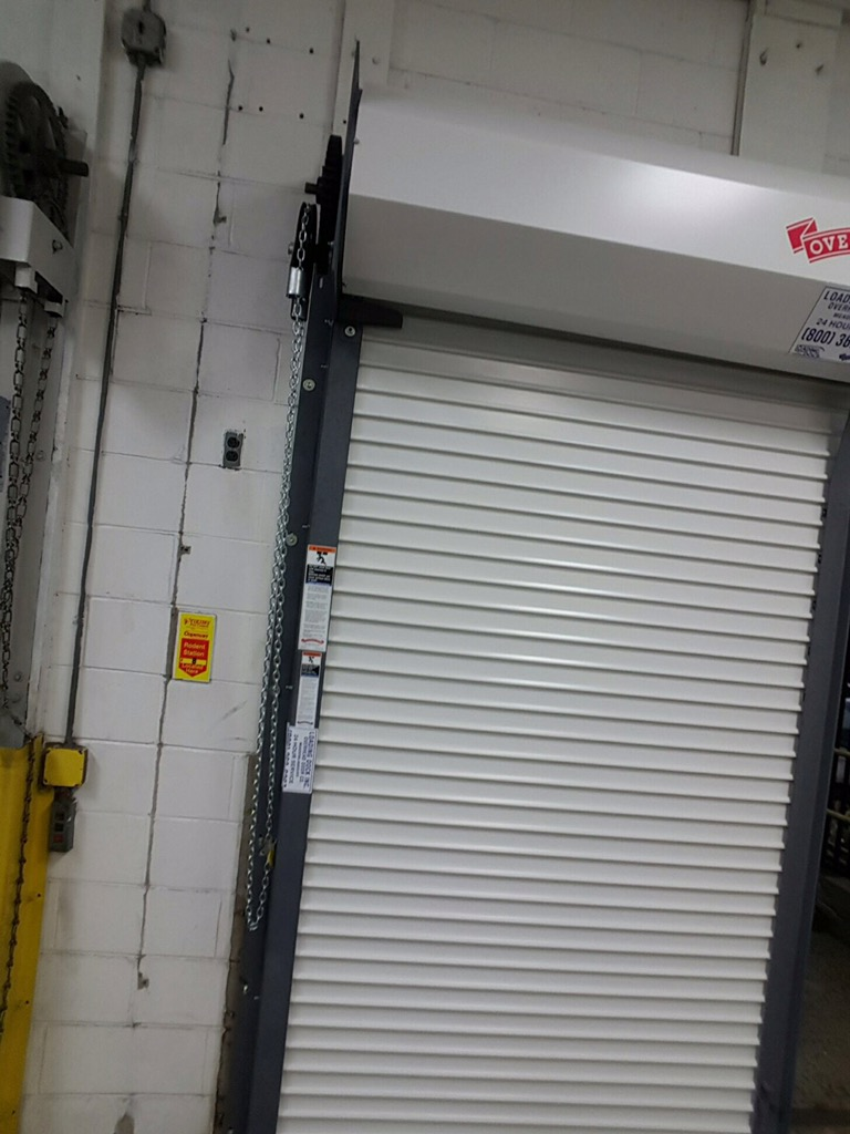 Roll Down Door with Man Door